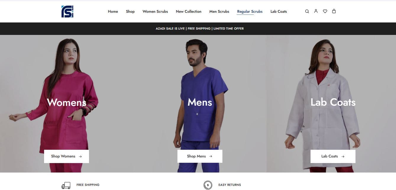 Rands Attire – Fashion E-Commerce Website
